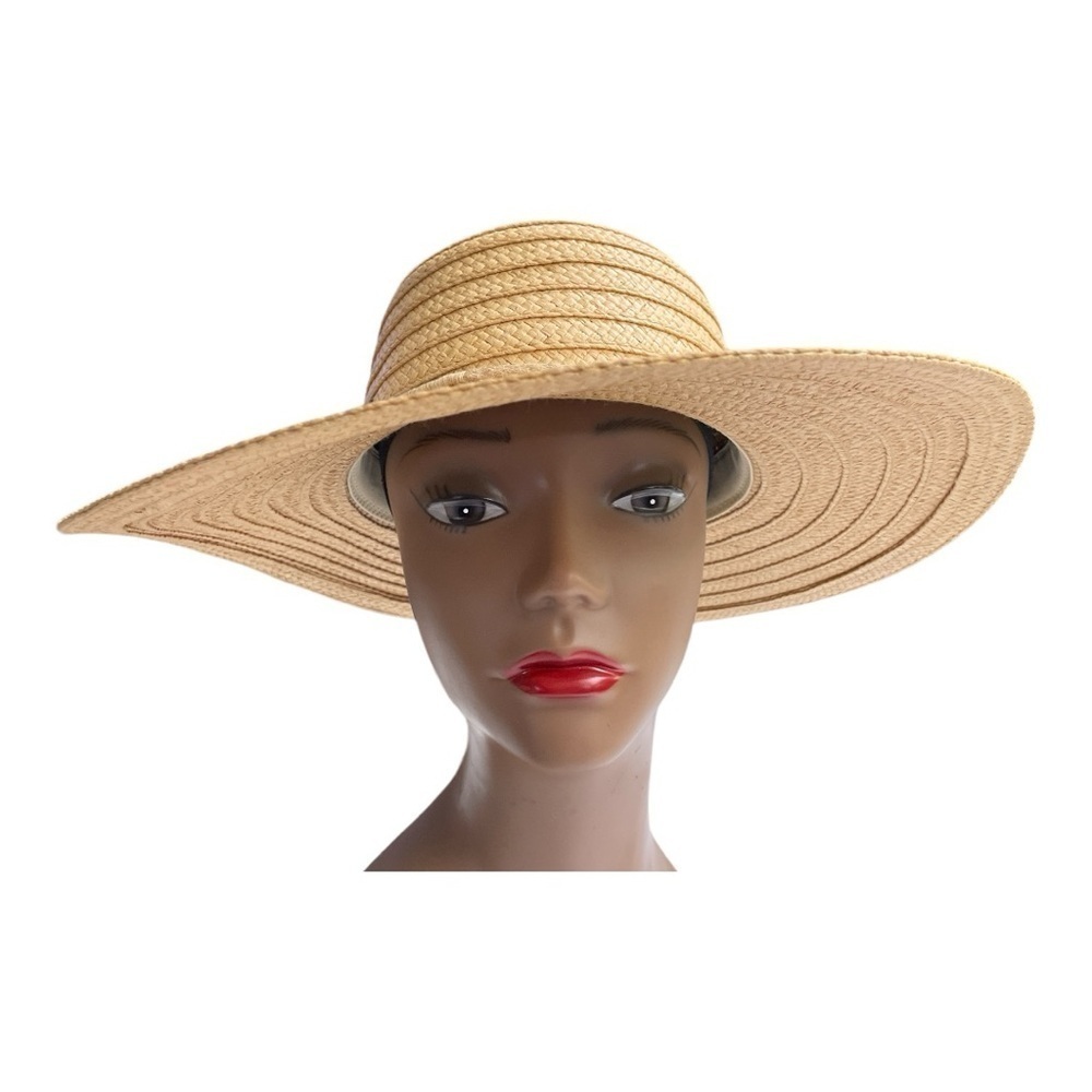 Panama Jack Women's Sun Hat - Straw Paper Braid - Picture 3 of 10